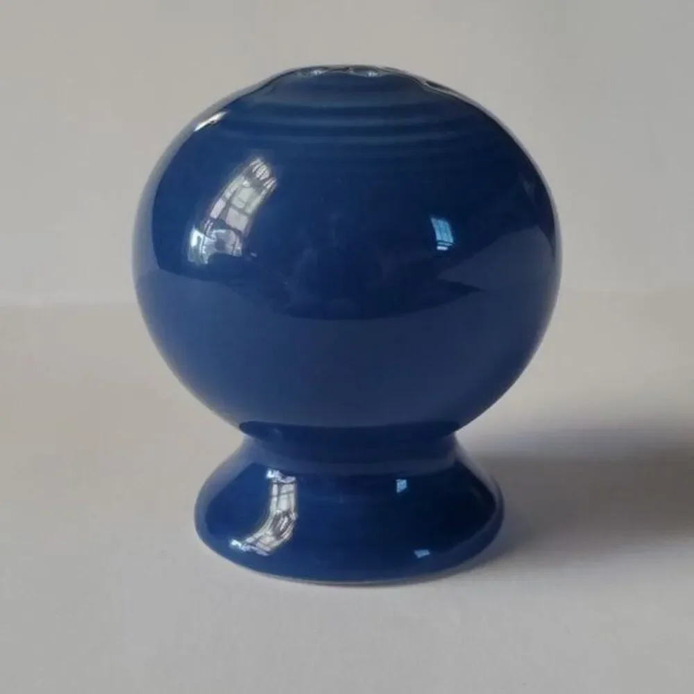 Fiestaware Fiesta Small Shaker Salt Pepper CERAMIC Lapis Blue